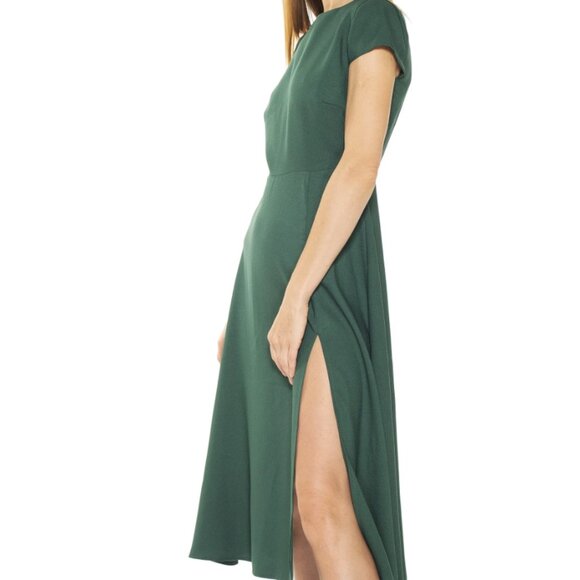 Alexia Admor | Lily Midi Dress | Fern Green - Picture 2 of 7